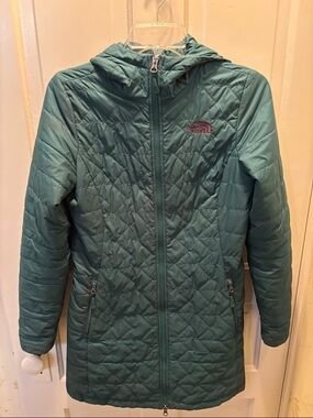 The North Face Green Hooded Jacket